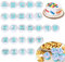 Fondant Ausstechformen Buchstaben Set, XCOZU 26 Stück Buchstaben Ausstecher für Fondant, Plastik Ausstecher Großbuchstaben für Alphabet Tortendeko Backen Zubehör DIY Kuchen Kekse Stempel Auswerfer