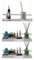 Marooma Hängendes Fenster-Pflanzenregal, für den Innenbereich, transparentes Hängeregal aus Acryl, Pflanzenständer, Blumentopf-Organizer, Aufbewahrungsregal für Schlafzimmer, Badezimmer (3 Ebenen)