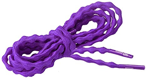 CORD ON - Lacets élastiques pour chaussures de course et de triathlon, Xtenex, pas besoin de les nouer, ajustables, spécial sport. Dimensions 2,5-5,6 mm - 1 paire (Lilas, 125 cm)