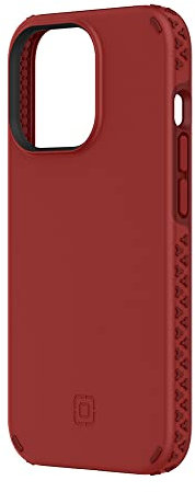 Incipio Grip Series Case for iPhone iPhone 13 Pro (6.1), Multi-Directional Grip, 14 ft (4.3m) Drop Protection - Red (IPH-1965-RED)