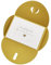 Brautjungfer fragen - Karte mit Armband & Herzumschlag (gold)
