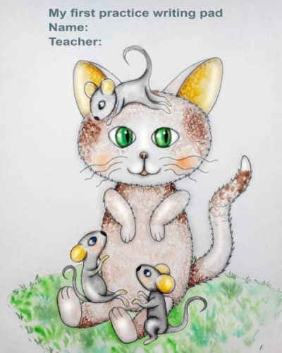 First Handwriting Practice Pad Tablet for Preschool and Kindergarten Kids