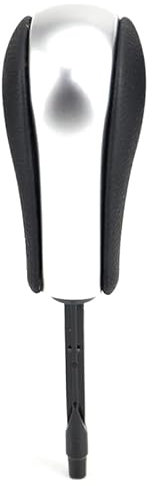 QKLsudua Langer Typ Silber Auto Automatik bei kurzer langer Schaltknauf Schaltknauf Kompatibel mit B-MW E81 E82 E87 E90 E91 E92 E93 E36 E38 E39 E46 Z4 Z3 E53 E60 X5 X3