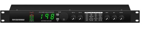 Sichuny Processore digitale professionale multi-effetto riverbero, processore audio, equalizzatore, spina UE