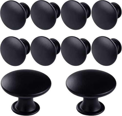 Schubladenknöpfe,10 Stück Vintage Schrankgriffe, 30mm Schrankknöpfe Moderne Vintage mit Schrauben,Schubladengriffe, Küchenschrankgriffe für Küche Schrank Schublade Kommode Möbel Knöpfe Griffe.
