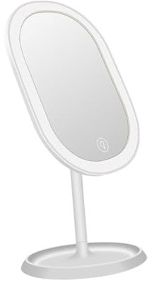 Baluue Make-up-lichtspiegel Touch Sensor 180 Rotierender -Make-up-Spiegel Für Desktop Her