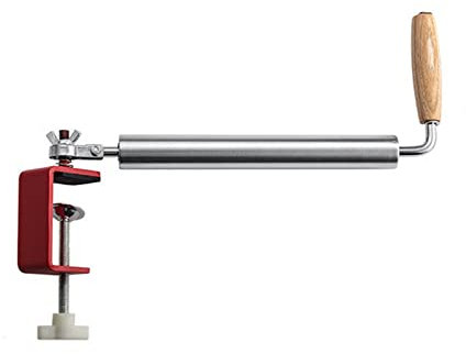 Rodillo de cocina de grosor ajustable con soporte fijo antiadherente con mango de madera para albóndigas y hornear fondant