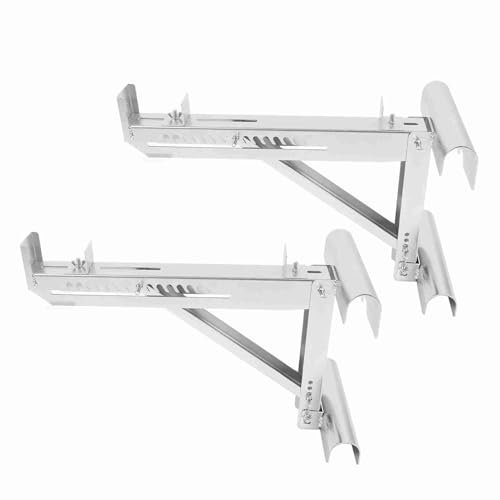 Alloy Steel Adjustable Ladder Jacks Stabilizer Tripod for 20-inch Width Platforms Load Stand