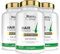 Haar Vitamine 3er Sparmenü - Hochdosiert mit Biotin, Zink, Selen, OPC, Hirse-Extrakt (reich an Silizium und Kieselerde) - 120 Kapseln (6 Monate) - Haar- & Bartwuchs - Frauen und Männer