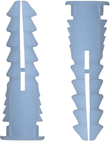 ZUYUEE Set di 240 viti e tasselli da parete, (7 x 30 mm), tasselli grezzi per tasselli in calcestruzzo