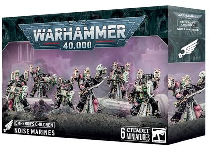 Games Workshop - Warhammer 40.000 - Emperor's Children: Noise Marines, grün