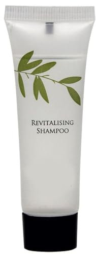 Maesun and Millnerr Luxury Shampoo 20ml – Hotel Toiletries | Travel Size Mini Shampoo Bottles | Bulk Packs for Hospitality, Guests, Airbnb, Gym, Spa & Travel Use (Case of 10)