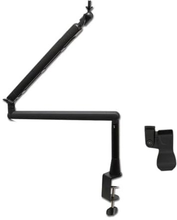 Knoruley Suspension Arm 360° Rotatable Microphone Boom Arm Microphone Stand withIncreasing Pole