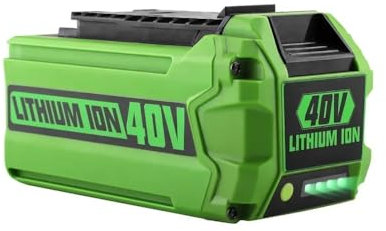 Batteries 40 V 6 Ah compatibles avec les batteries Li-ion GreenWorks G-MAX. Batterie de remplacement for tondeuse à gazon.(1pcs 6Ah)