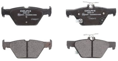 Delphi LP3268 Brake Pad Set Rear Axle