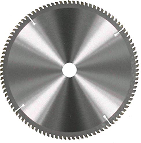 Kreissägeblatt für Aluminium oder Kunststoff – Ø 350 x 30 mm / 100 Zähne | Handkreissäge | HM – Hartmetall | für Aluminium oder Kunststoffprofile | für Handkreissägen