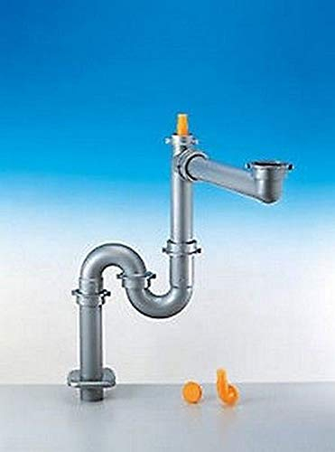 Art.SPAZIO1S-50 SIFONE SPAZIO 1 PER LAVELLI GRANDI CUCINE AD UNA VASCA LIRA