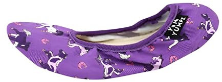 YUMP YUMPZ Pony Violetta #14 lila - Gymnastikschuhe aus Baumwolle in Gr. 27