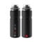 Elite Unisex – Erwachsene Trinkflasche-2324370210 Trinkflasche, Schwarz Matt, 750ml, Aluminium