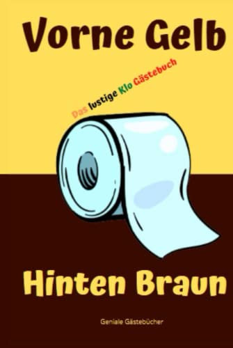 KLO Gästebuch: – das witzige Buch für alle Badezimmer Gäste | Geschenk zum Einzug und für Paare, die zusammenziehen