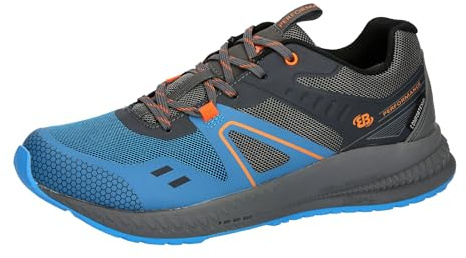 Brütting Unisex Argos Walkingschuhe, anthrazit/Royalblau, 46 EU
