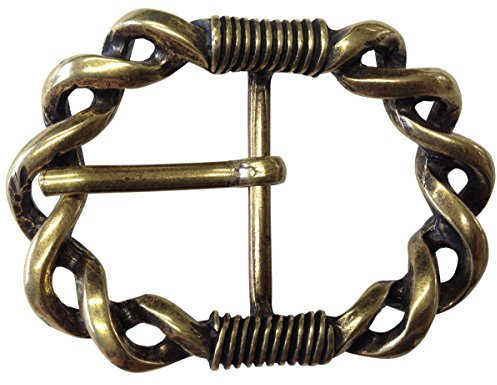 BELTINGER Gürtelschnalle 4,0 cm | Buckle Wechselschließe Gürtelschließe 40mm Massiv | Dorn-Schließe | Wechselgürtel bis 4cm | Altmessing
