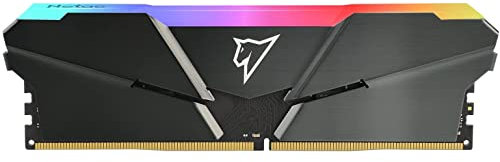 Netac Shadow RGB DDR4-3200 8 Go C16 Grey U-DIMM 288 Broches