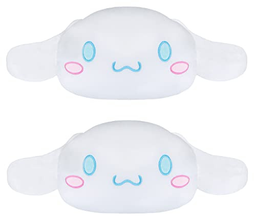 Roffatide Anime Auto Nackenkissen 2-Pcs Plüsch Auto Kopf Nackenkissen Kissen für Stühle, Liegestühle, Fahrsitze