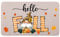 YOUWOUS Hello Fall Gnome Door Mat 17x29 Inch, Autumn Welcome Doormat Farmhouse Indoor Outdoor Entrance Floor Mat for Home Decorations