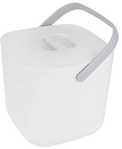 Fdit Waschmaschine, 8 L Mini-Waschmaschine, Tragbar, USB-betrieben, Ultraschall-Kleidung, Unterwäsche, Waschmaschine (Weiss)