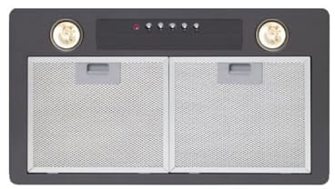 Cata Campana Extractora GT Plus 45 BK Panel de Control Mecánico 3 Niveles de Extracción Sistema Fácil Instalación Motor Extra Silencioso Potencia 206 W Ancho 49,2 Color Negro