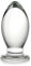 SXOVO Glas Butt Plug, Clear Anal Plugs Butt Plug Kristallglas Dildo Anal Klassische Dildos Anal Dildo Anal Toys Sexspielzeug für Männer und Frauen, Erwachsene Paare, Einsteiger (M)