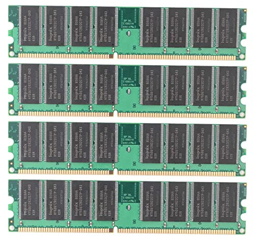 Fegtrty 4X DDR 1GB memoria PC RAM DDR1 Desktop PC3200 400MHz 184 Pin Non-ECC Computer Memoria Module