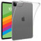 FiiMoo Coque pour iPad Pro 11 Pouces M4 (2024), Étui Housse Arrière, Transparente Housse Anti-Scratch Étui Case Protection, Etui Antichoc Cover Case Housse de Protection en Silicone Soft TPU Souple