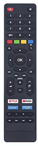 Universal Mando a Distancia Aptos para KUNFT United Changhong Ok Saba TV SA32S49N1 SA40S58N1 K5130H43U K5132H32H K5133H40F K5182H24H LCB32G5SP-ESiT ODL24676 H-TIB ODL43850UC-TIP