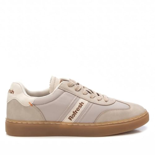 REFRESH - Sportschuhe Sneaker Damen Taupe - Bequeme und vielseitige Schuhe - Casual Mode - Modell 17243304 (Größe 38)