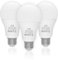 LUTW E27 LED Lampe, 12W LED Birne ersetzt 100 Watt Glühbirne E27, 3000 Kelvin Warmweiß A60 Leuchtmittel 1200LM, 220° Abstrahlwinkel Energiesparlampe, Nicht Dimmbar, 3 Stück