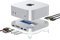 Gewokliy Mac Mini M4 Dock, Aluminum Mac Mini Hub and Stand for M4 and M4 Pro 2024 with M.2 NVMe SSD Enclosure, 4K HDMI, Dual USB-A 10Gbps, SD/TF Card Readers, USB 2.0 │Accessories (MC25Hmini)