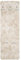 Wandgarderobe inkl. 5 Haken Muster platzsparendes Design - Made in Germany - Ornamente Retro Vintage Flurgarderobe beige schmal Garderobenpaneel 1040