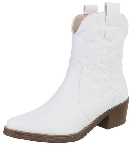 Ital Design Damenschuhe Stiefeletten Western- & Bikerboots