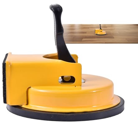 Quorvex Laminatboden Reparaturwerkzeug - Robuster Greifer Mit Saugnapf - Ergonomischer Bodenritzen Greifer | Für Sockelleiste Pflasterstein Bau Fliesen Tischlerei Wohnungen Badezimmer Wohnzimmer
