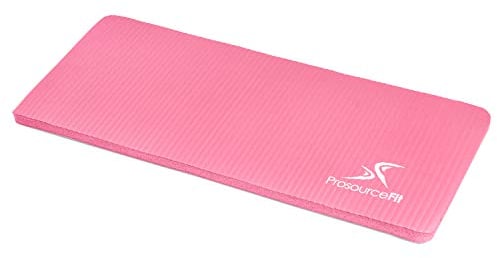 ProsourceFit Extra Thick Yoga Knee Pad and Elbow Cushion 15mm (5/8”) Fits Standard Mats for Pain Free Joints in Yoga, Pilates, Floor Workouts