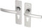 Wovar Türgriffe mit Schild Entfernung PC 55 mm Aluminium - Blockmodell - Pro Set