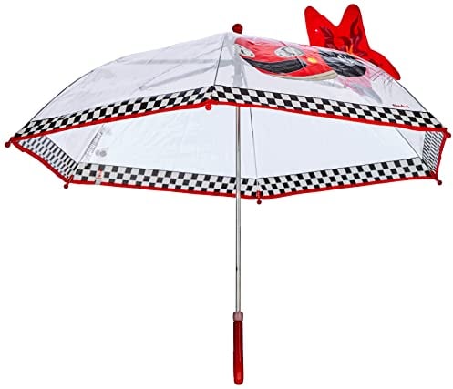 Playshoes Stockschirm mit kindgerechtem Mechanismus Unisex Kinder,3D Rennwagen,original