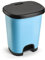 CABLEPELADO Cubo basura plastico apertura pedal 18 Litros - Cubo Reciclar - Cubo con pedal 18L- PP5 - plástico resistente color Azul