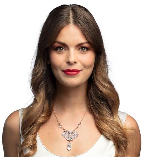 Boland 64571 - Ägypten Halskette Pharao, 46 cm, Kette mit Anhänger, Modeschmuck, Zubehör für Kostüme, Karneval