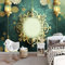 Islamische Laternen Moscheen Eid Vlies Fototapete Wandkunst Tapete 200 x 140 cm Ideal für Büro Kindergarten Wohnzimmer Home Decor Poster