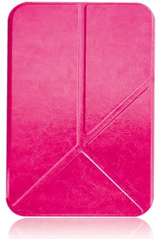 DBYRPF Case for Kindle Keyboard (3rd Generation),Light Weight Slim Shockproof Kickstand Foldable PU Leather Cover Case for Amazon Kindle Keyboard (Kindle 3/D00901) 6 Display (Pink)