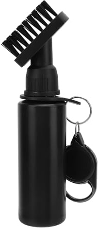 CEMTUKLBP Schläger-Reinigungsbürste mit 100-ml-Wasserflasche, Golfschläger-Reinigungssystem, großer Kopf für die Reinigung tiefer Rillen, tragbare Schläger-Rillen-Reinigungs-Sprühbürste mit