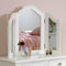 Melody Maison Victoria Range Tischspiegel, Weiß